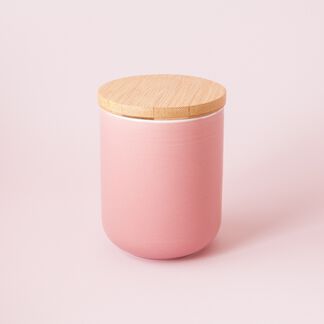 Blush Ceramic Jar - Large