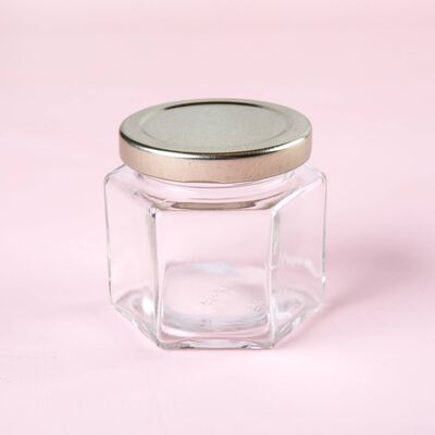 4 oz Hexagon Jar