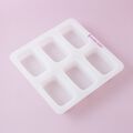 6 Cavity Silicone Rectangle Mold - 1 Mold