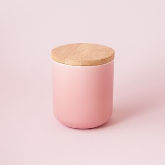 Blush Ceramic Jar - Small