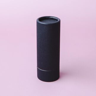 2 oz Black Paperboard Push Tube