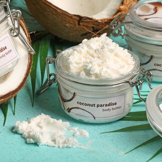 Coconut Whipped Body Butter Kit