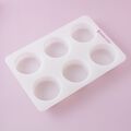 6 Cavity Silicone Circle Mold - 1 Mold