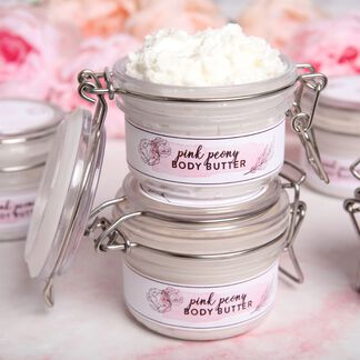 Pink Peony Body Butter Kit