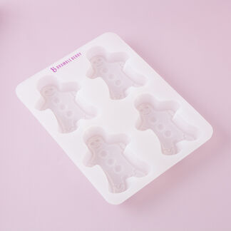 4 Cavity Gingerbread Mold