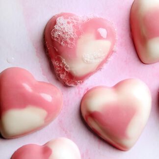 Swirled Heart Soap Kit