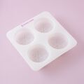 4 Cavity Snowflake Silicone Mold - 1 Mold