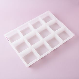 12 Bar Square Silicone Mold