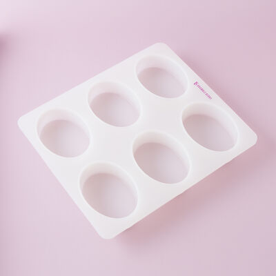 6 Bar Oval Silicone Mold