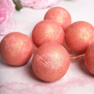 Rose Gold Bath Bomb Kit