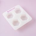 4 Cavity Hexagon Mold - 1 Mold