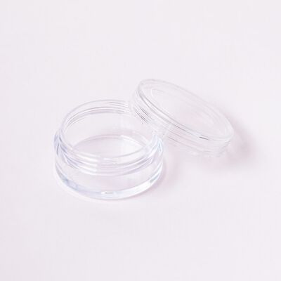 Clear Lip Butter Pots