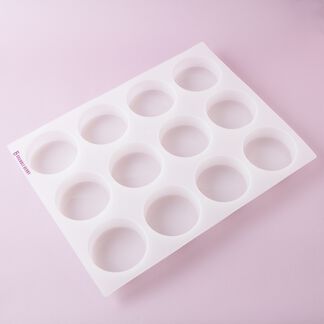 12 Bar Round Silicone Mold