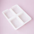 4 Cavity Classic Leaf Silicone Mold - 1 mold