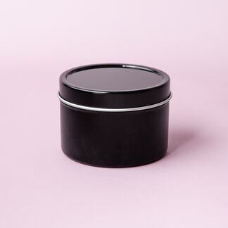 Black Candle Tins