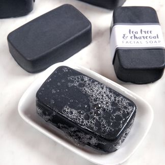 Charcoal Facial Soap Kit