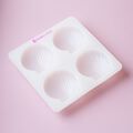 4 Cavity Shell Silicone Mold - 1 mold