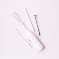 Mini White Plastic Mixer