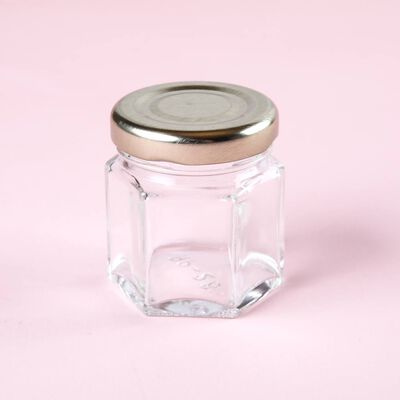 DISCONTINUED - 1.5 oz Hexagon Jar