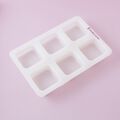 6 Cavity Silicone Square Mold - 1 Mold