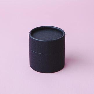 2 oz Black Paperboard Jar