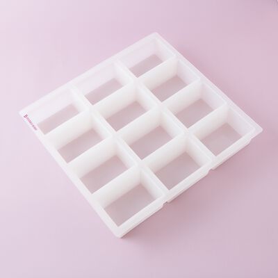 12 Bar Rectangle Silicone Mold