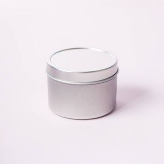 Silver Candle Tins