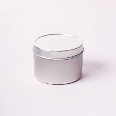 Silver Candle Tins