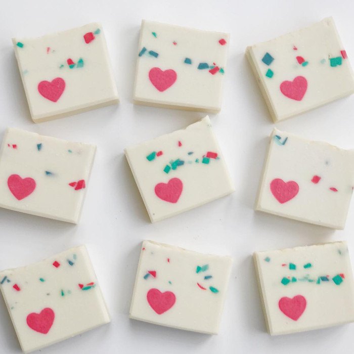 heart
                soap by happy penguin