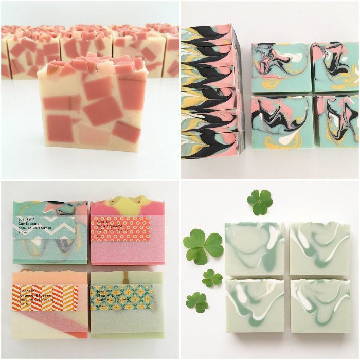 cold
                process soap collage by soapish