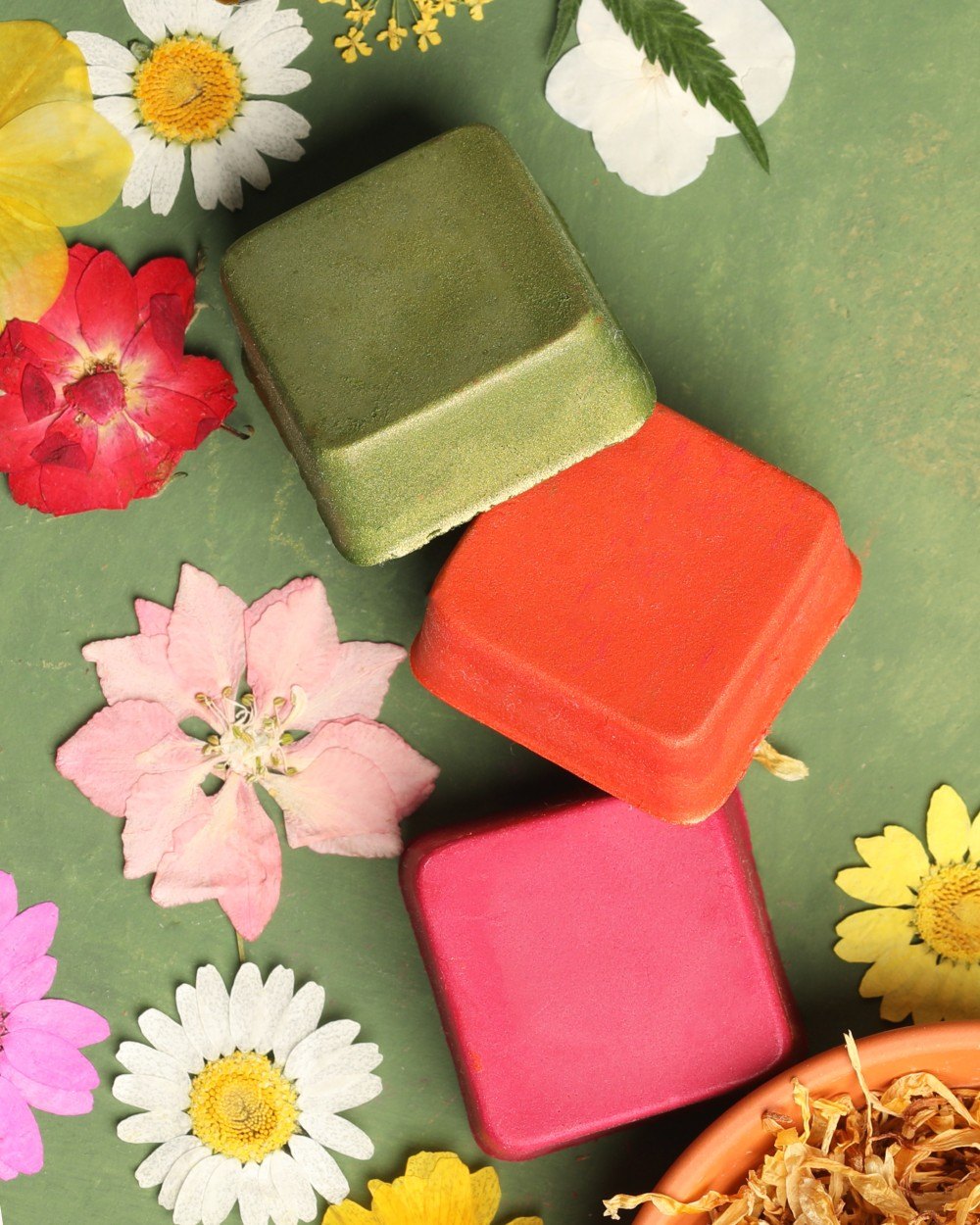 bohemian blooms color blocks | bramble
                berry