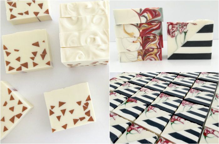 angled soap collage by soapish