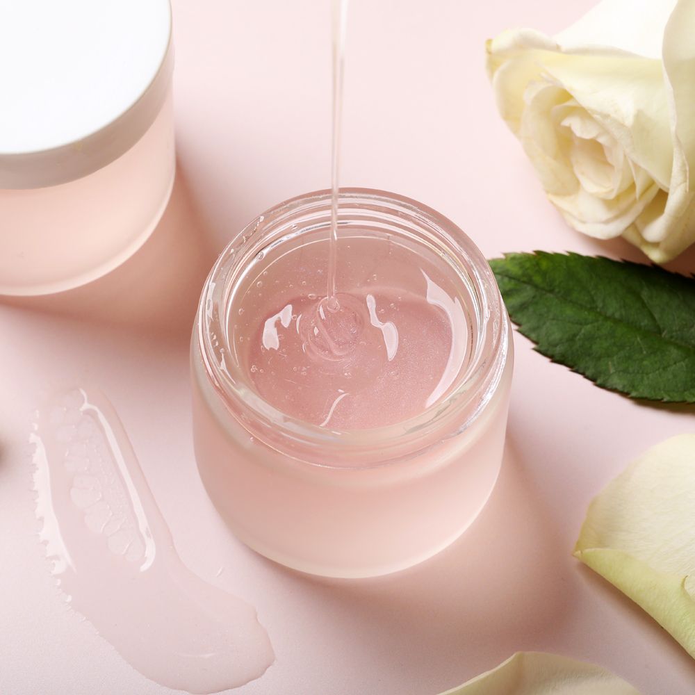 Rose Hyaluronic Jelly Face Mask Project