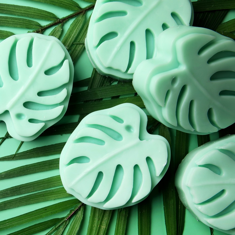 Monstera Leaf Lotion Bar Project image number null