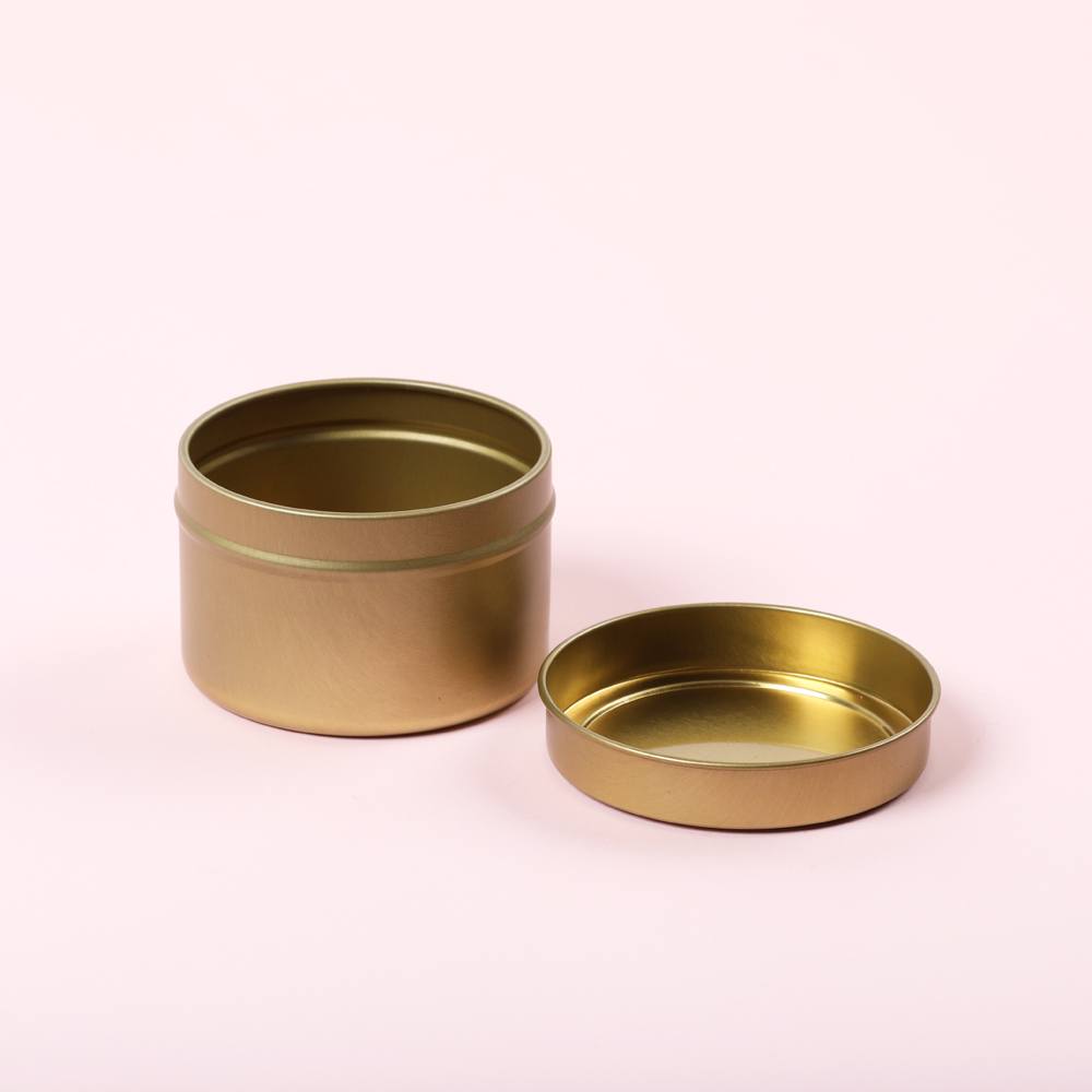 Gold Candle Tins image number null