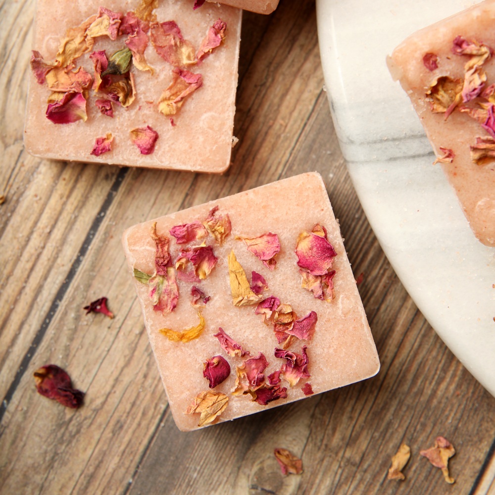 Pink Salt Scrub Bars Project image number null