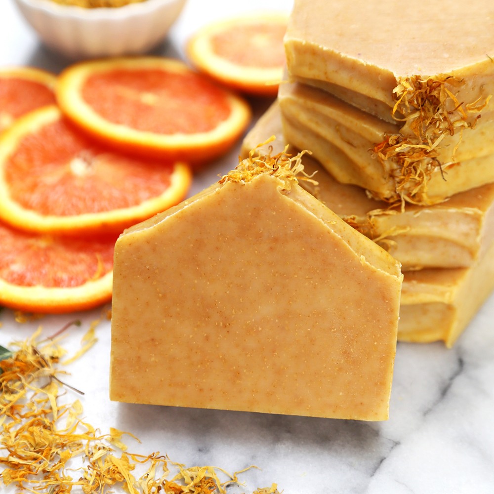 Natural Soap Kit for Beginners - Energizing Orange image number null