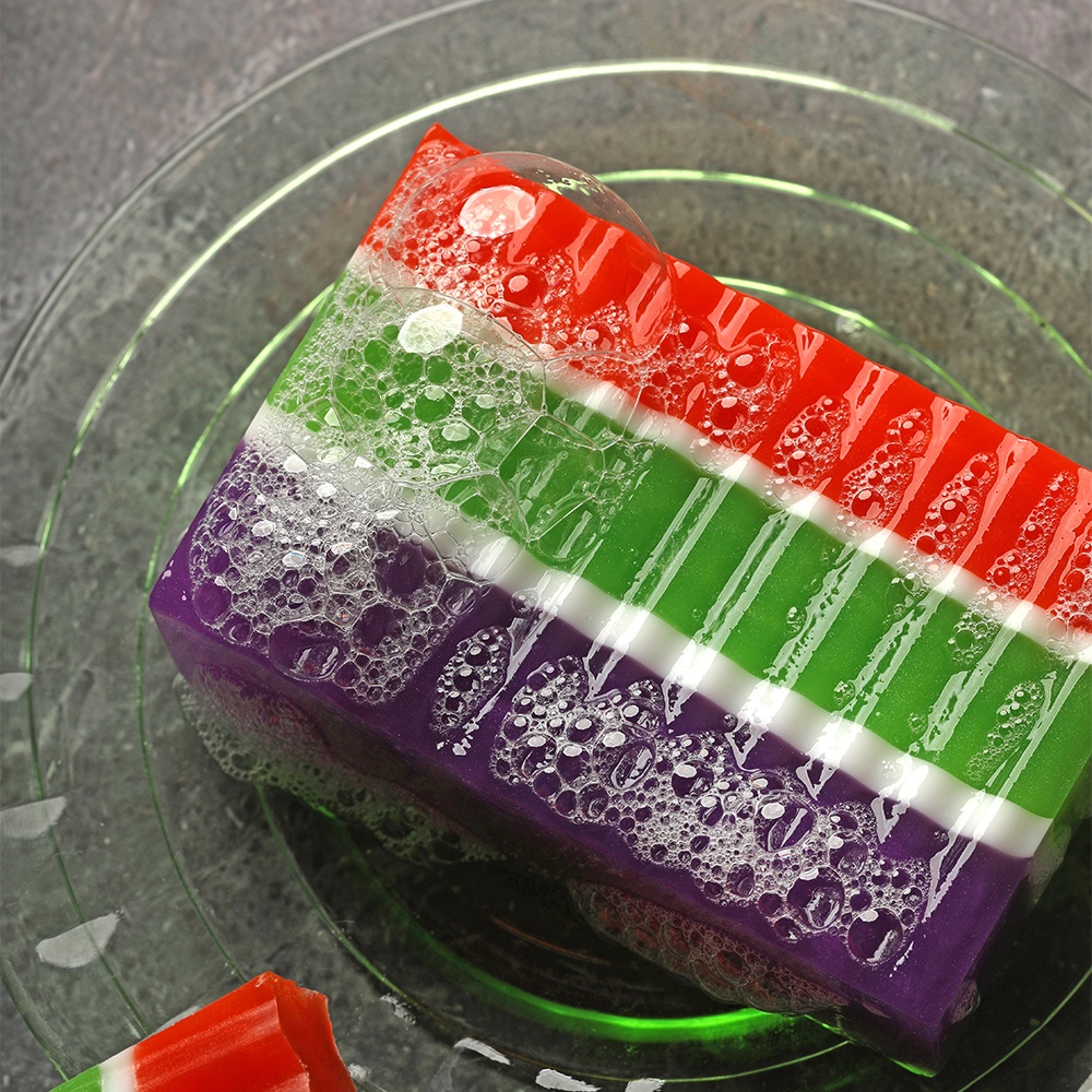 Spooky Stripe Soap Project