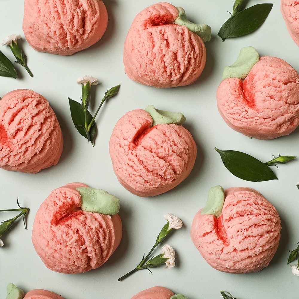 Peach Bath Truffles