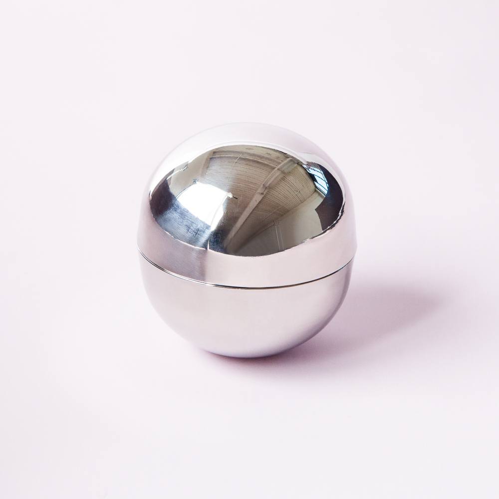 Stainless Steel Bath Bomb Mold, 2 pieces image number null