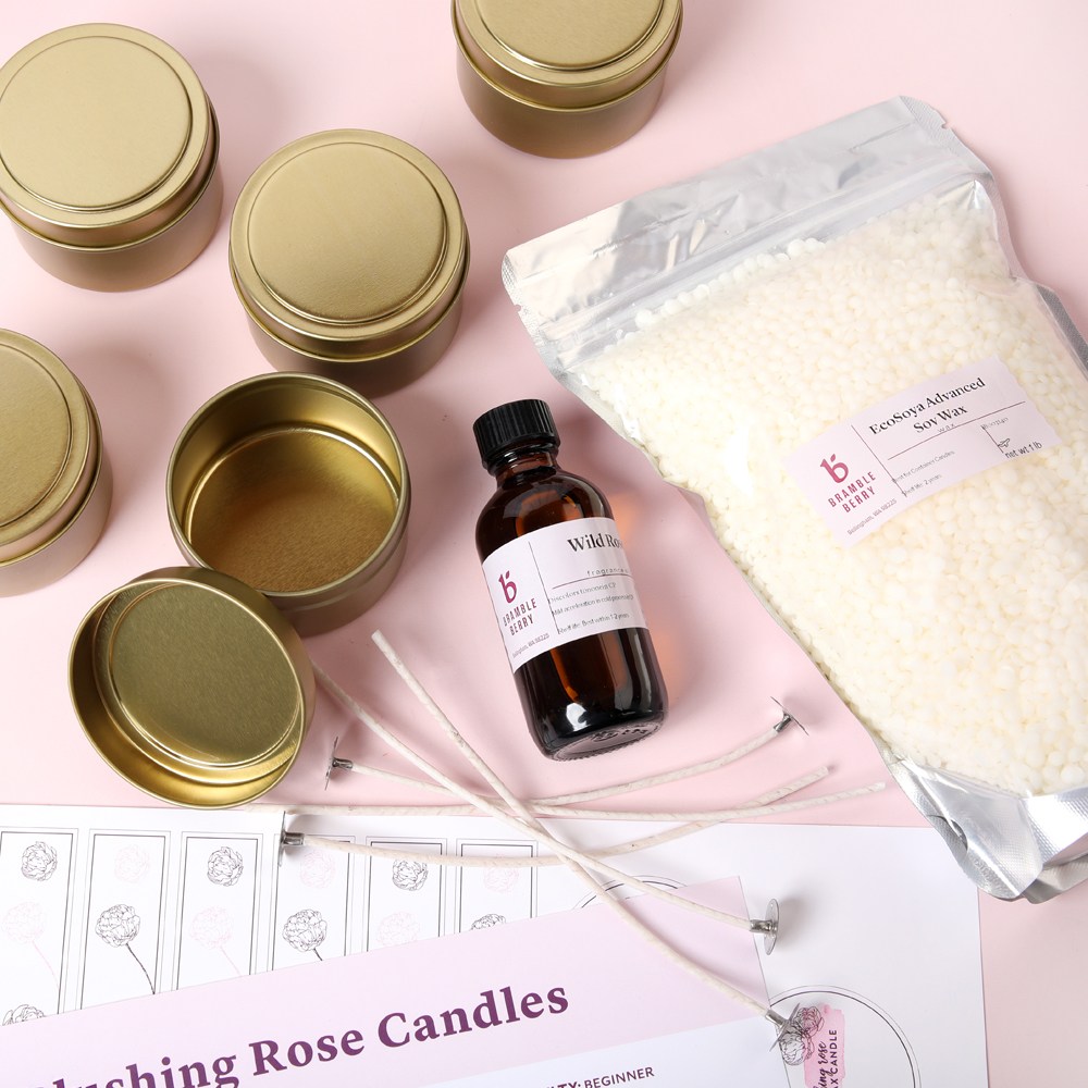 Blushing Rose Candle Kit image number null