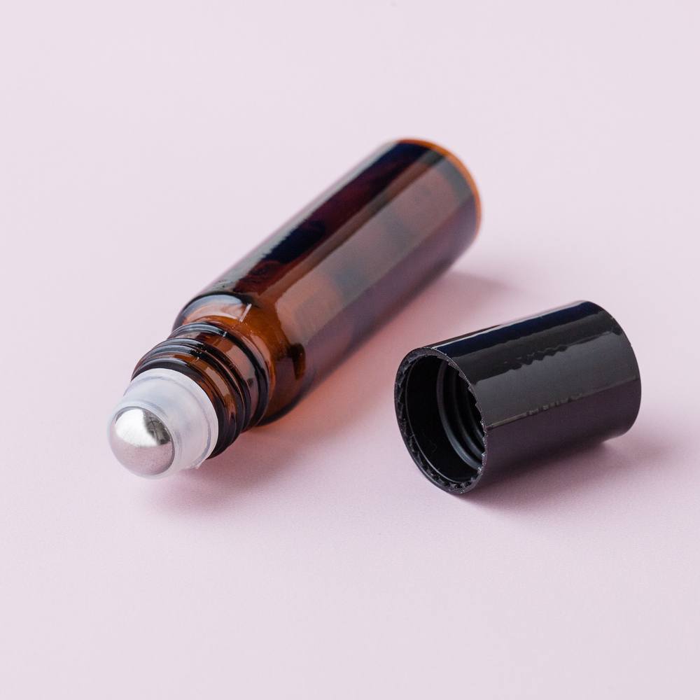 Amber Glass Roller Bottle 10 ml image number null