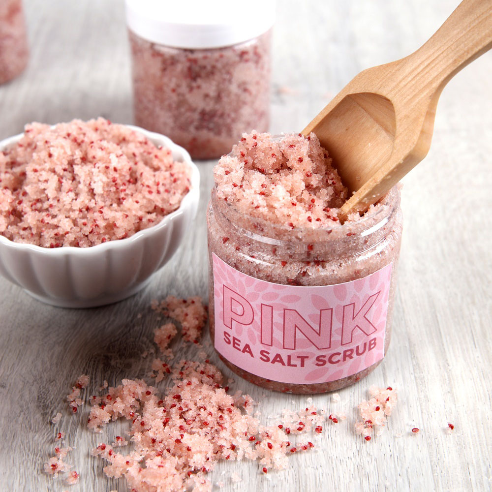 Pink Salt Scrub Project image number null