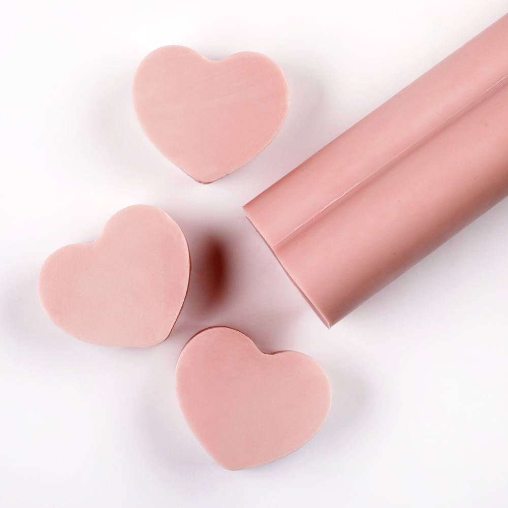 Large Heart Silicone Column Mold image number null