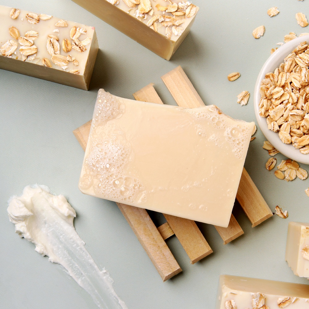 Soothing Yogurt and Oatmeal Soap Project image number null