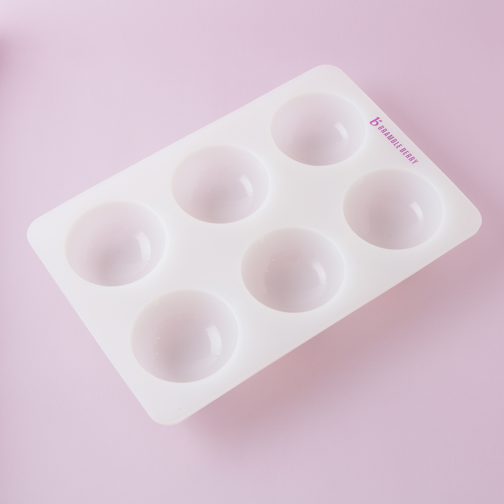 6 Cavity Silicone Dome Mold image number null