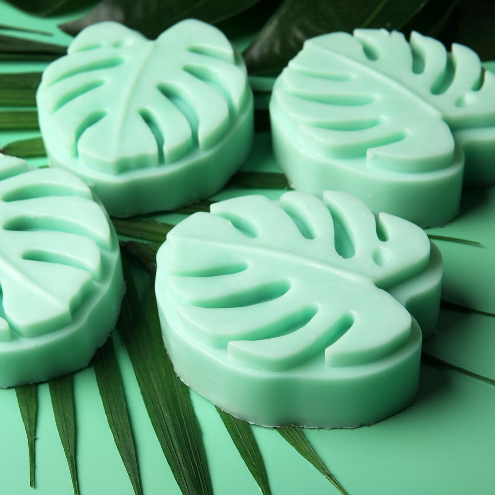 Monstera Leaf Lotion Bar Project image number null