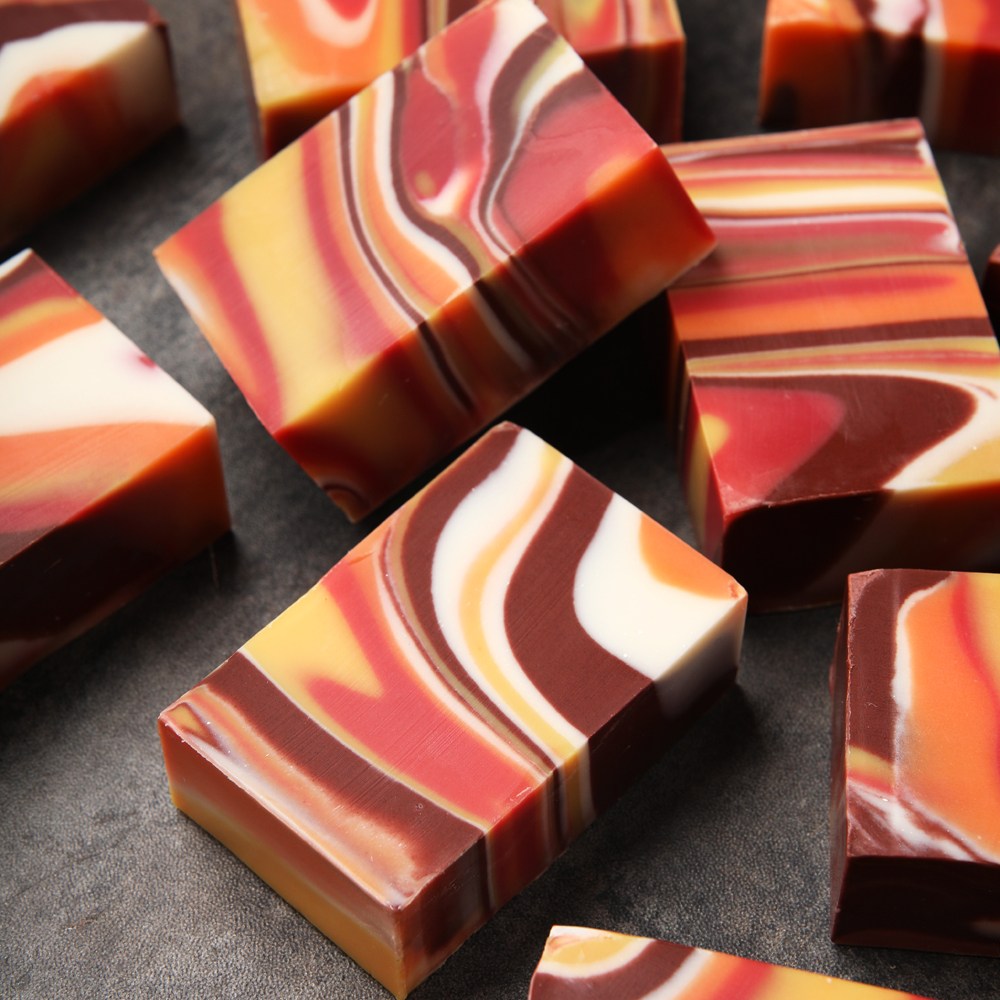 Bonfire Spin Swirl Soap Project image number null