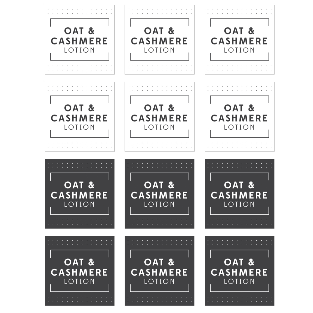 Oat and Cashmere Lotion Digital Label image number null