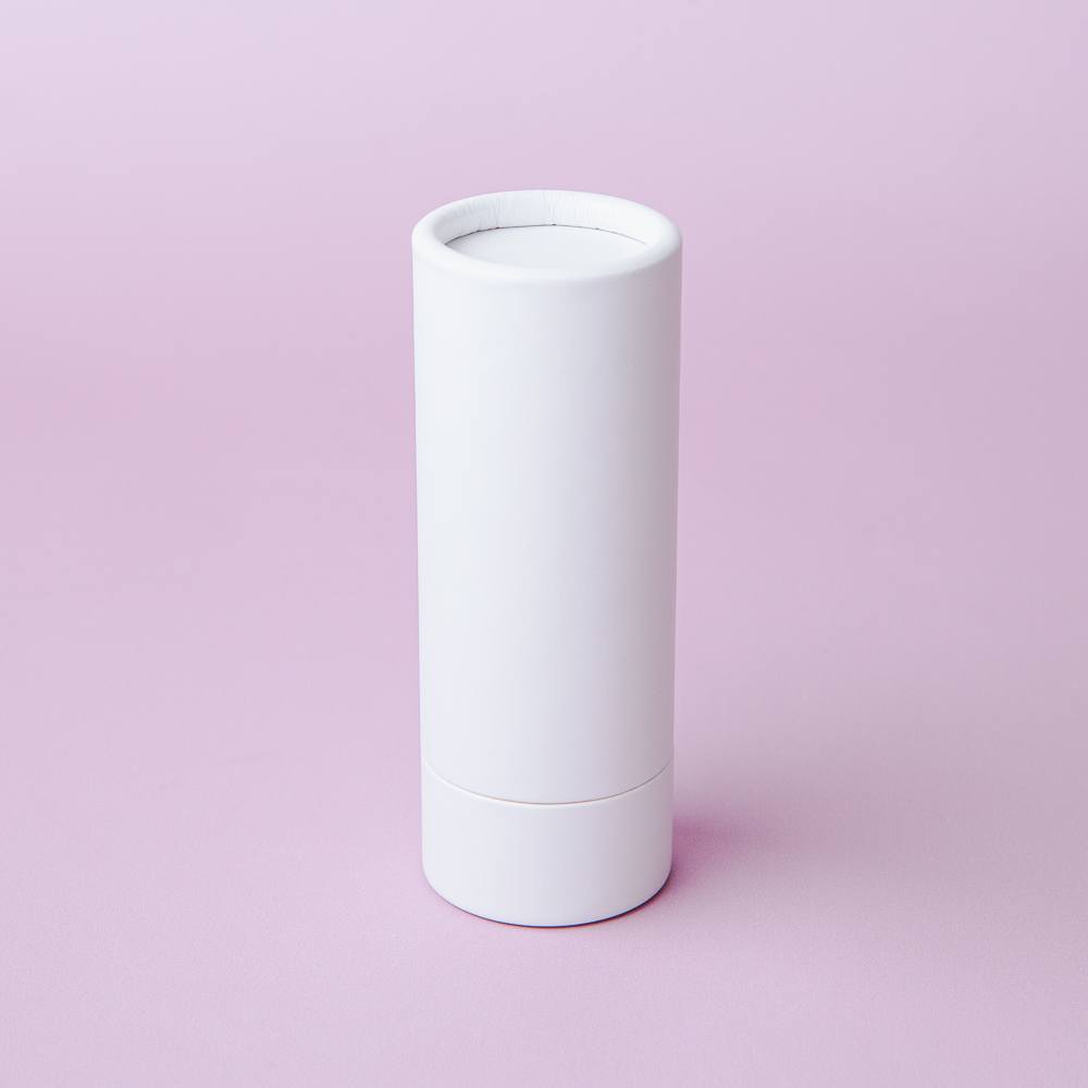 2 oz White Paperboard Push Tube image number null